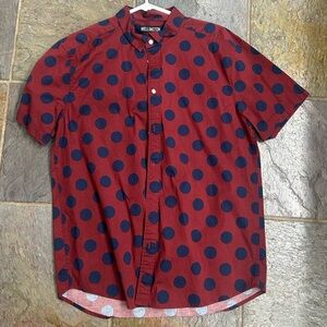 Wellington Short Sleeve Button Down Shirt Size XL